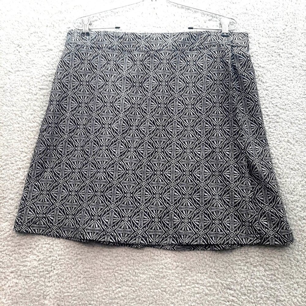 RipSkirt Hawaii Wrap Skirt Size large Black Pearl Batik Length 2 hook and loop